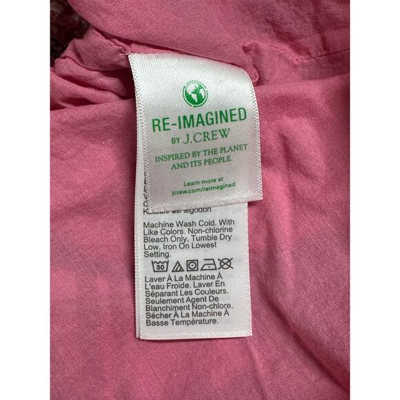 J Crew Skirt Womens Small Pink Plaid Ruffle Mini 100% Cotton Preppy Academia - Picture 4 of 8